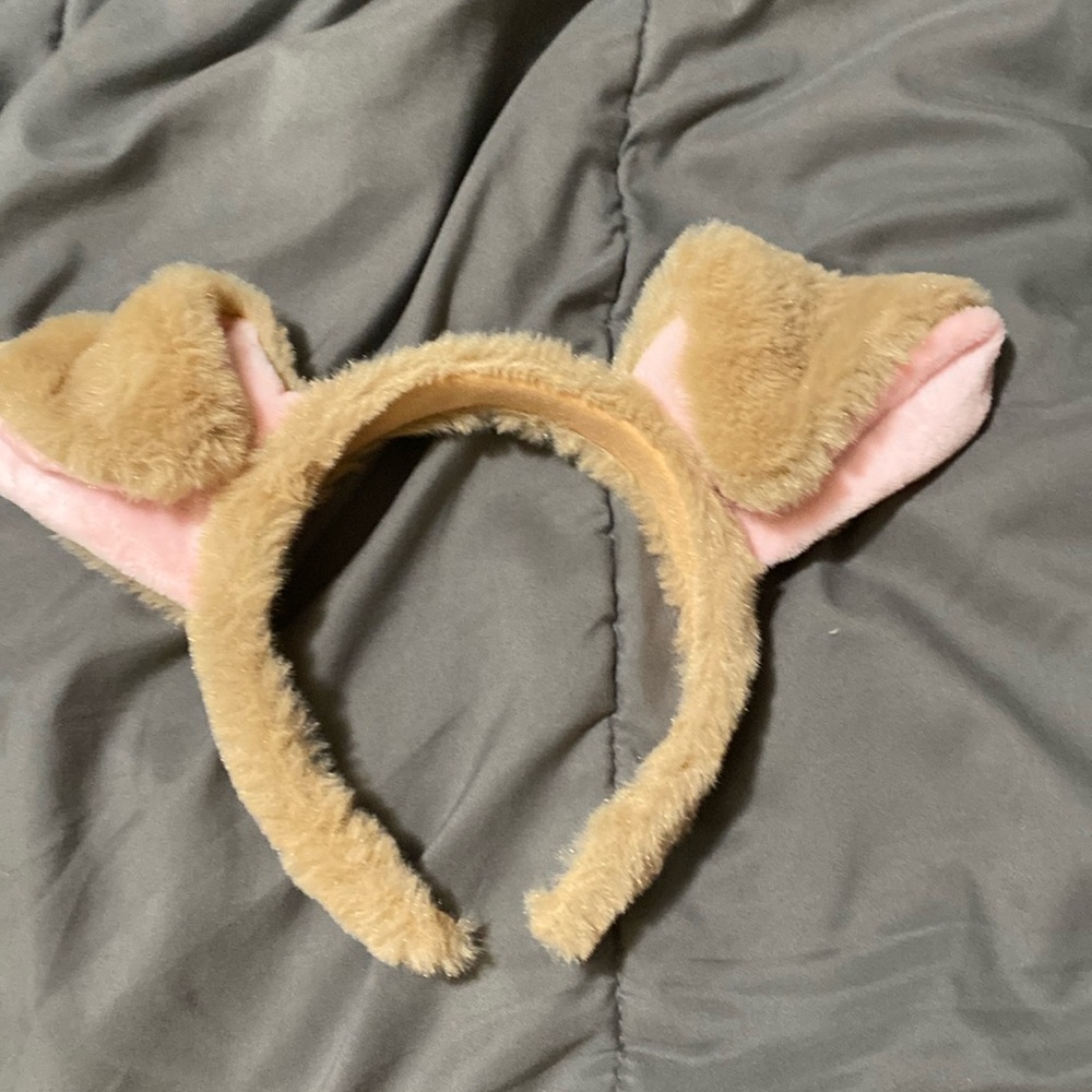 Bendable brown puppy ears